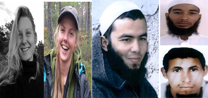 قضية السائحتين الأجنبيتين: الشريط الذي يعلن فيه الموقوفون بيعتهم ل”داعش” تم تصويره قبل اقتراف الجريمة