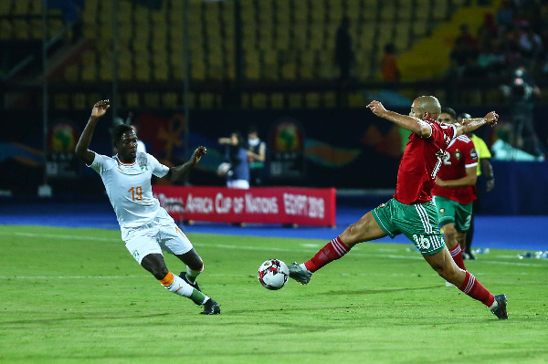 أسود الاطلس يتأهلون لدور 16 لكأس افريقيا بعد فوزهم على فيلة ساحل الحاج