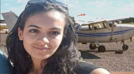 تشييع جثمان الربانة المغربية الشابة هند برش التي قضت في حادث تحطم طائرتها بكندا