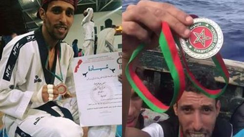 بطل مغربي “حارك” يرمي بإحدى ميدالياته بعرض البحر ( فيديو)