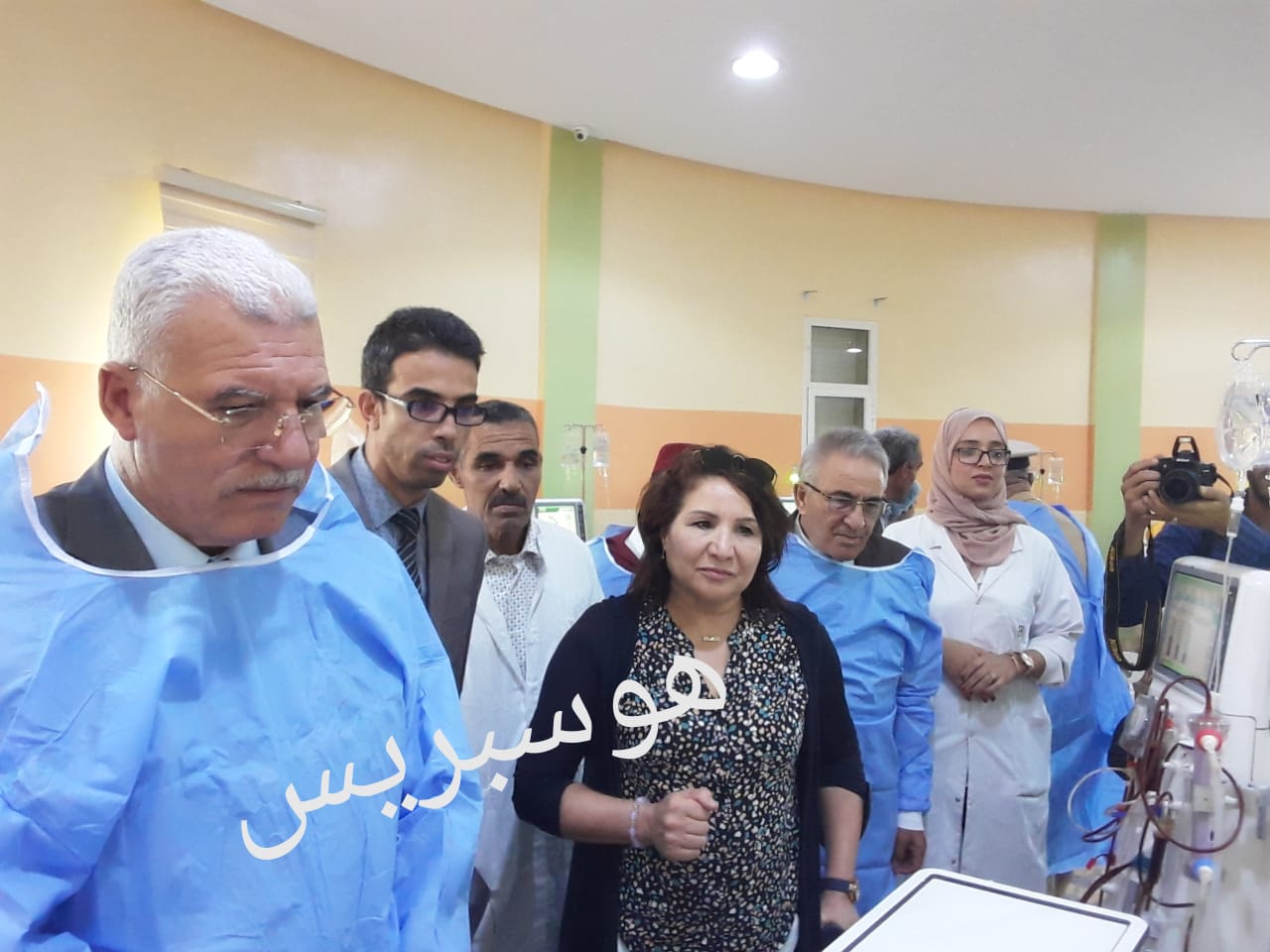 سيدي بنور:عامل الإقليم يقوم بزيارة ميدانية لمركز الامل لتصفية الدم