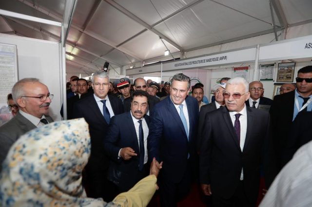 سيدي بنور: وزير الفلاحة اخنوش يشرف رفقة عامل الاقليم على افتتاح مهرجان الفلاحة