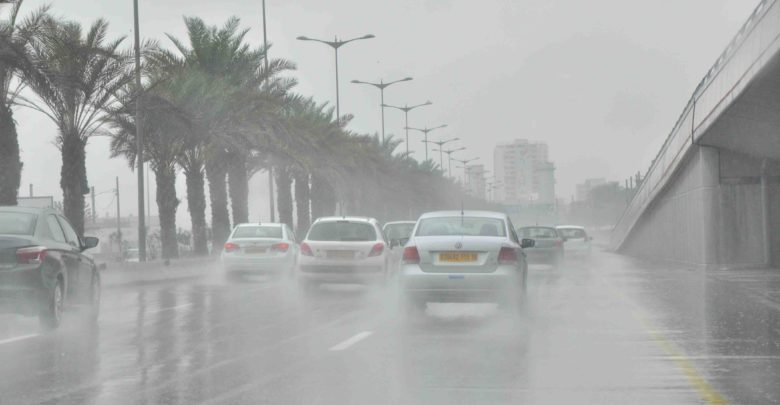 نشرة خاصة..أمطار قوية بهذه الأقاليم