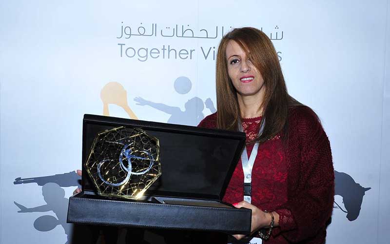 عاجل…الزميلة حنان الشفاع…سفيرة للنادي الدولي للاعلام الرياضي