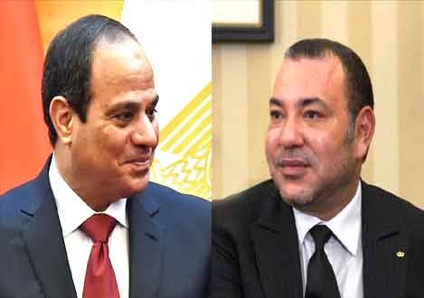 ناصر بوريطة يسلم الرئيس المصري رسالة خطية من جلالة الملك