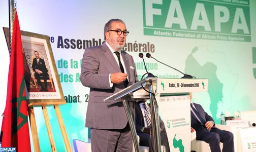 الهاشمي الإدريسي يدعو إلى إعادة ابتكار النموذج الاقتصادي لوكالات الأنباء