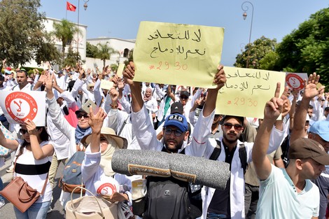 التنسيق النقابي الثنائي متذمر من طريقة تعاطي الوزارة مع ملف أساتذة التعاقد