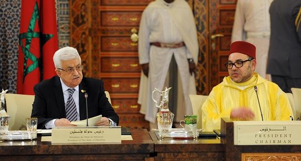 بوريطة يبلغ الرئيس الفلسطيني رسالة شفوية من جلالة الملك