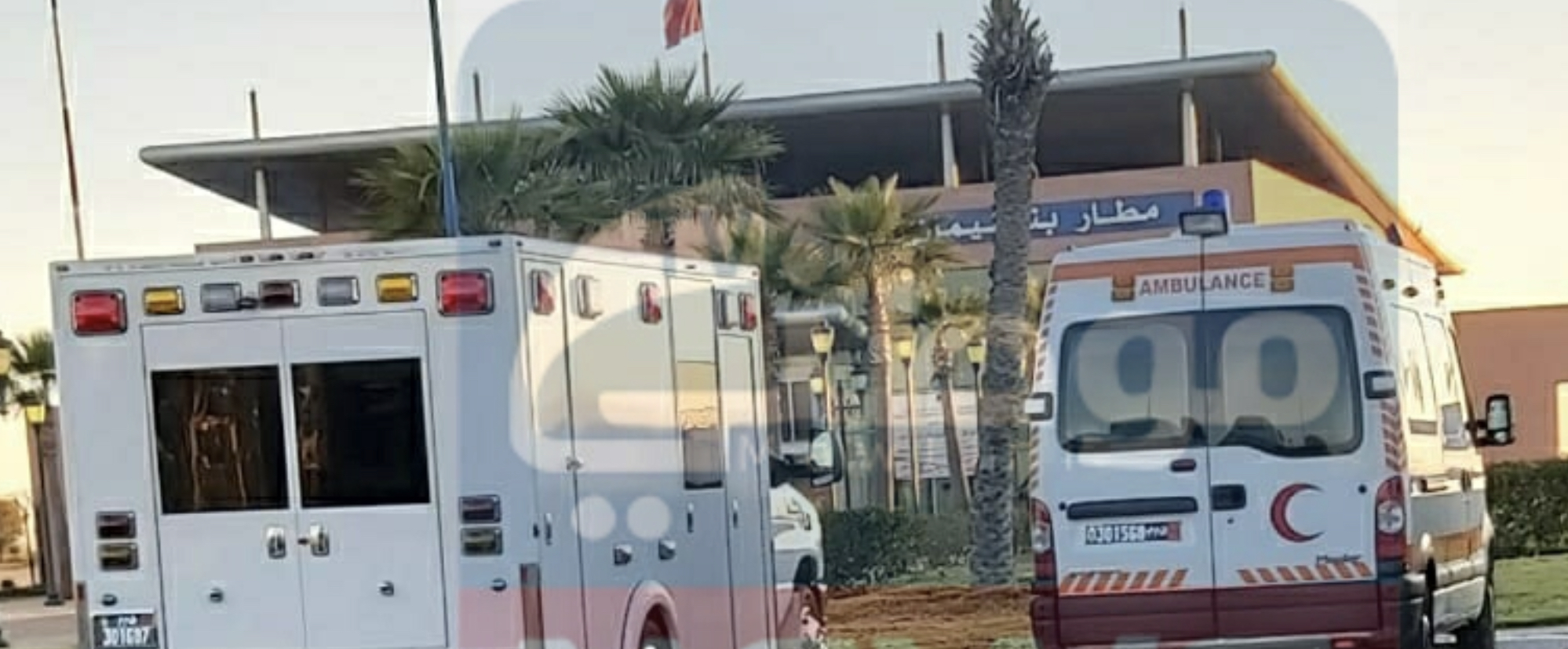 مستشفى ميداني ضخم بمطار بنسليمان لمواجهة كورونا