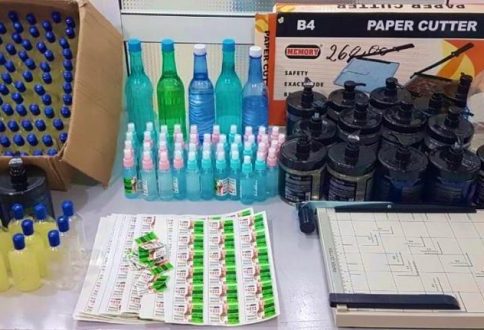 الدارالبيضاء..تصنيع مواد مطهرة مغشوشة يقود الى اعتقال 5 اشخاص