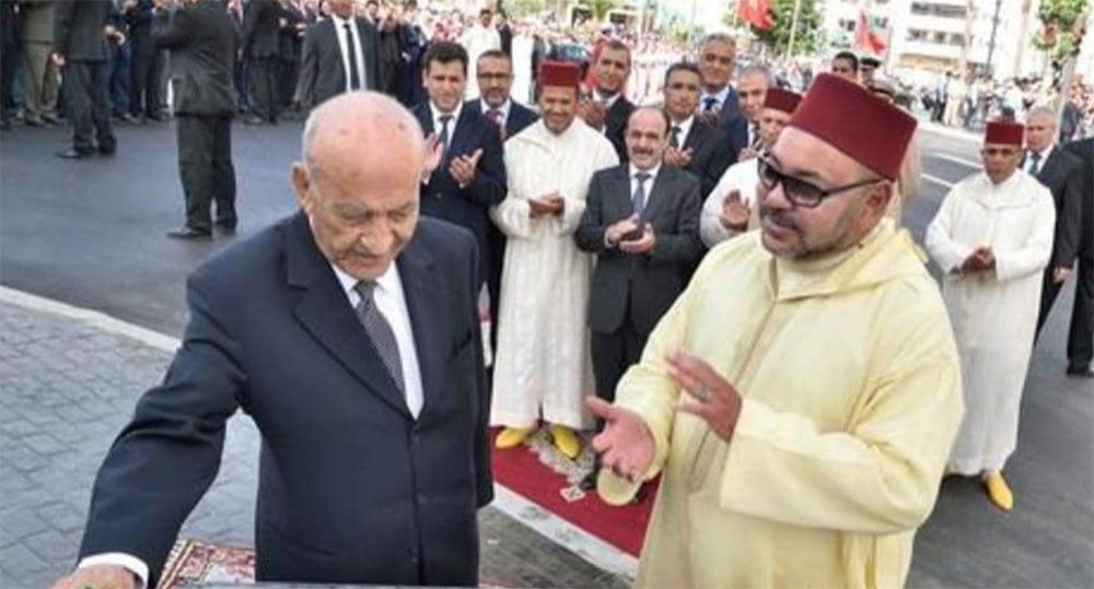برقية تعزية ومواساة من جلالة الملك إلى أرملة المرحوم الأستاذ المجاهد عبد الرحمان اليوسفي
