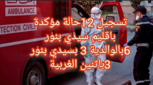 تسجيل 12 إصابة جديدة بفيروس كورونا باقليم سيدي بنور