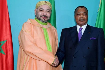 جلالة الملك يهنئ الرئيس الكونغولي بمناسبة العيد الوطني لبلاده