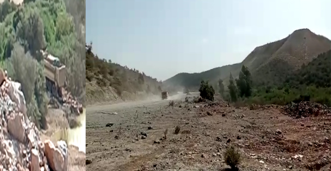 جماعة سيدي يحيى زعير…شوف الجحيم الذي تعيشه الساكنة بسبب المقالع/ فيديو