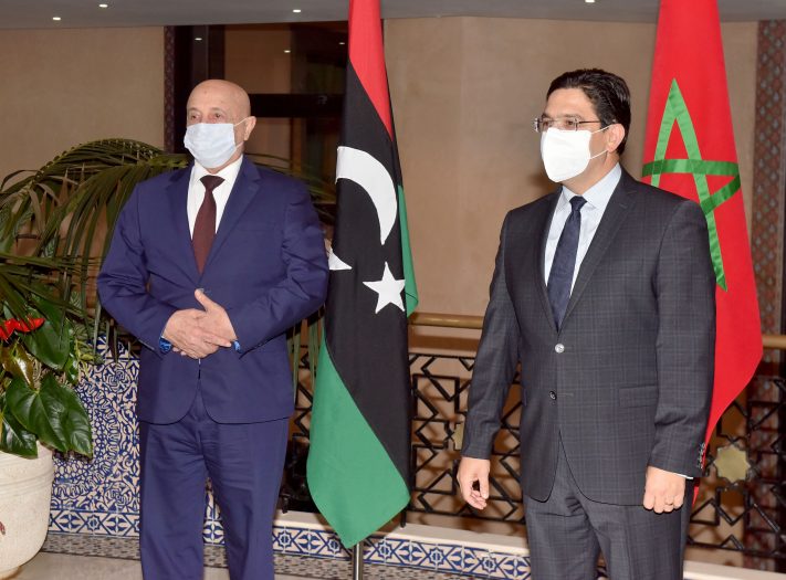 عقيلة صالح يثمن جهود المغرب التي بدأت تعطي ثمارا إيجابية في إطار الحوار الليبي