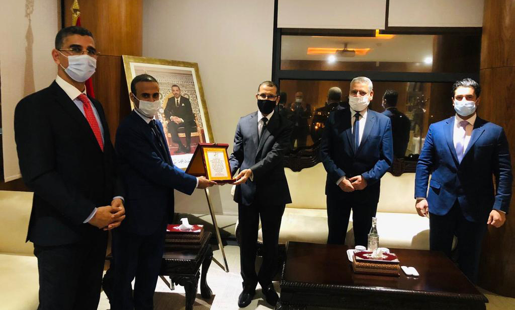 العثماني يستقبل رئيس الاتحاد الدولي لنقابات آسيا وأفريقيا
