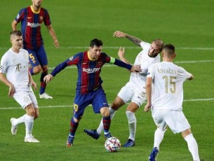 ميسي أول لاعب يهز الشباك في 16 موسما متتاليا برابطة الأبطال الأوروبية