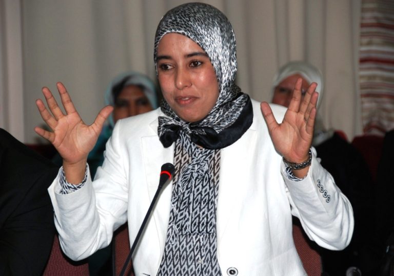 البرلمانية أمينة ماء العينين تفتح النار على الأحزاب السياسية