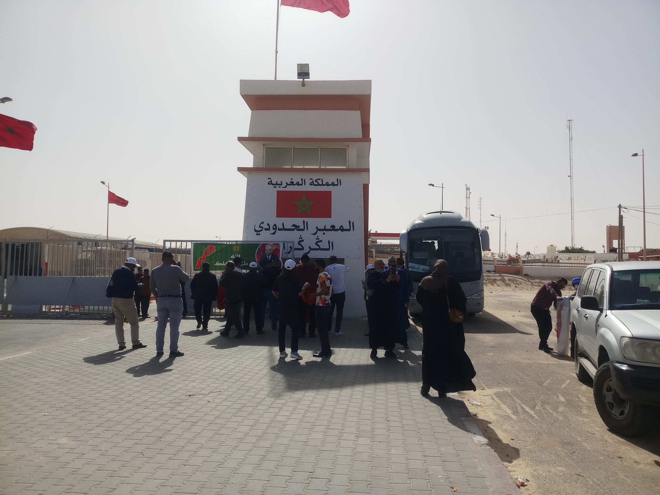 الطريق الى الكركرات../ فيديو