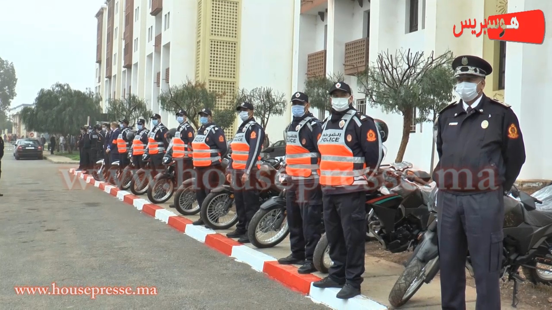بالفيديو: البوليس يدخل لمدينة تامسنا