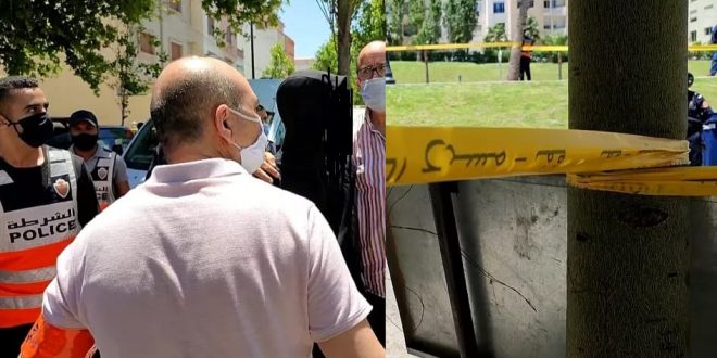 إعادة تمثيل جريمة قتل طبيب في مدينة طنجة
