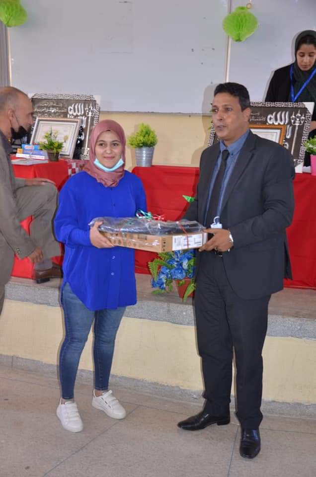 حفل تتويج المتميزين بثانوية المغرب الكبير بخريبكة