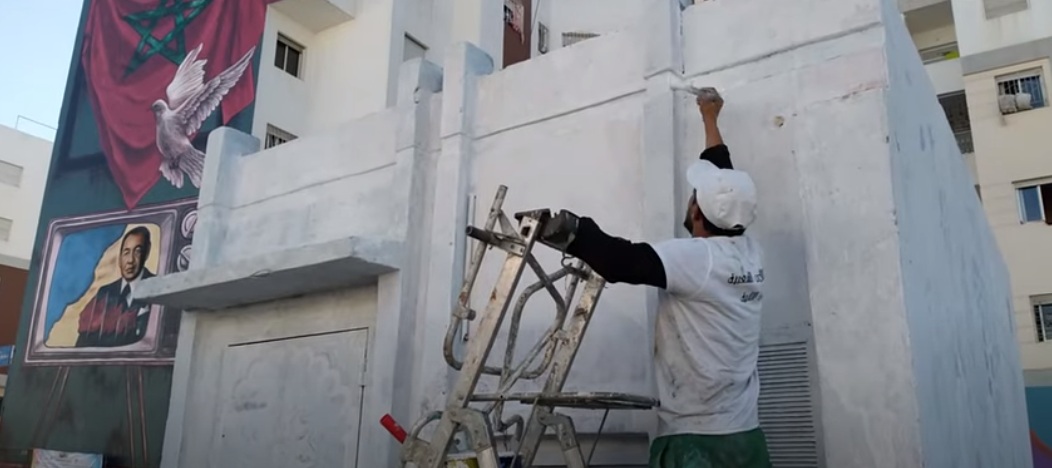 جداريات ساحرة بلا حدود بمهرجان الأحياء الشعبية بسلا
