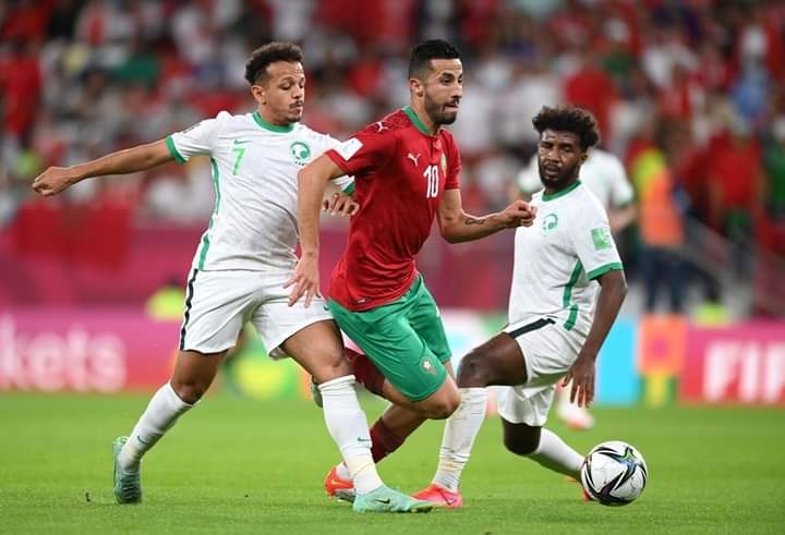 المنتخب المغربي يطيح بالسعودية و يتأهل لربع نهائي مونديال العرب بالعلامة الكاملة