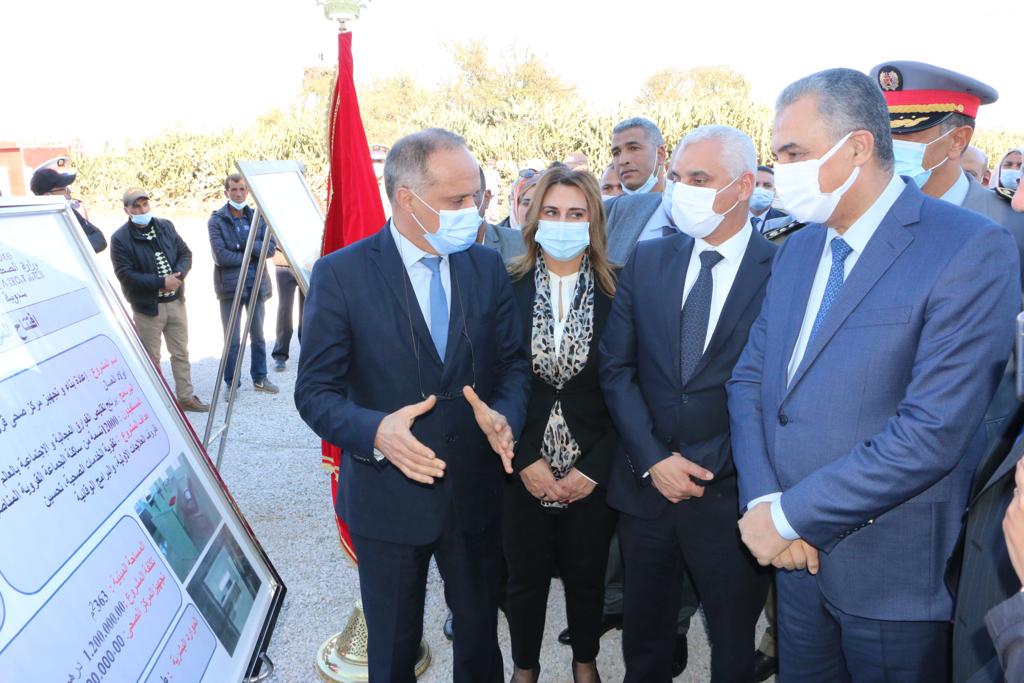 وزير الصحة يشرف على افتتاح المركز الصحي القروي أولاد العسال بجماعة المناصرة إقليم القنيطرة