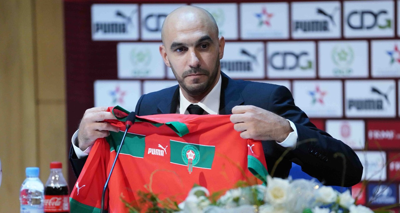 رسميا وليد الركراكي مدربا للمنتخب الوطني المغربي