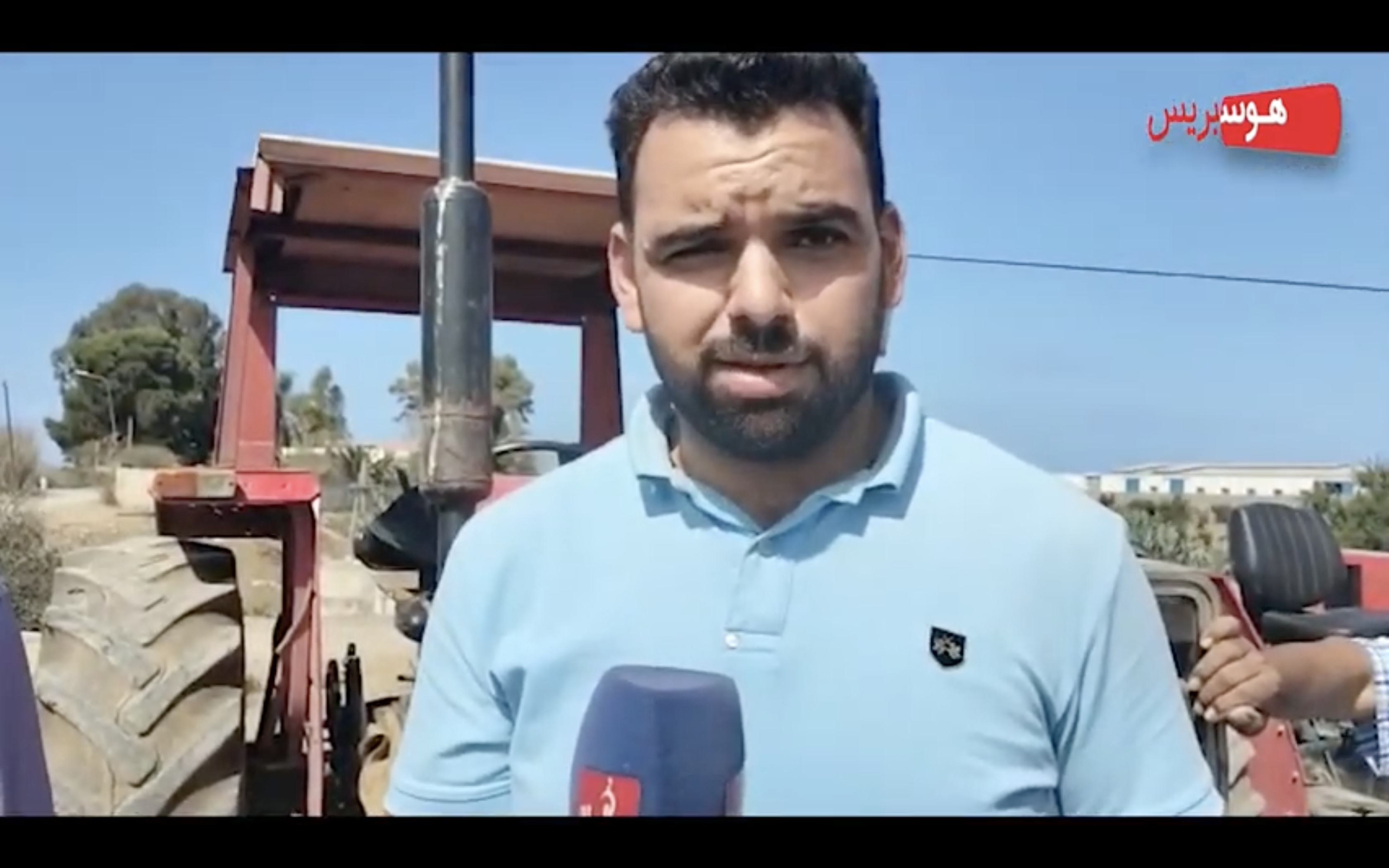 فيديو: بعدما وصلت بهم الأزمة للعظم فلاحو الصخيرات والصباح ينشرون ٱلياتهم واجسادهم في الشارع
