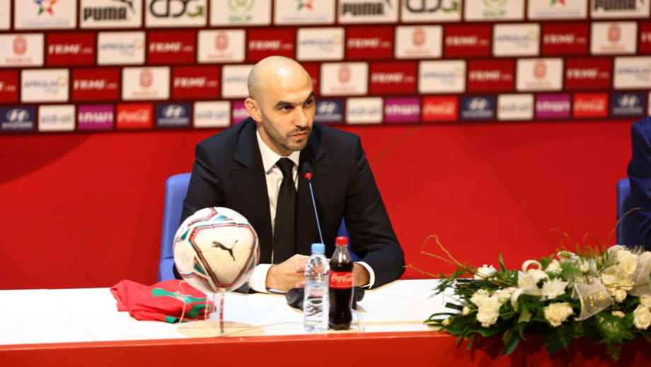 الناخب الوطني وليد الركراكي يؤكد دعمه للاعب أشرف حكيمي