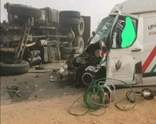 طانطان ..وفاةُ شرطي في حادثة إصطدام سيارة للأمن بشاحنة