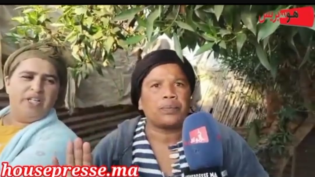 فيديو ..مواطنة بالصخيرات  تستغيت وا فينك آ الرئيس عارفنا غارقين وما بغيتيش تجي تشوفنا
