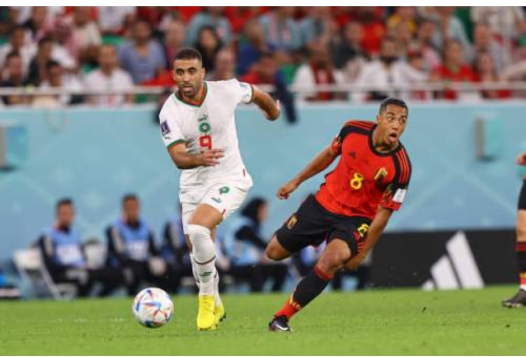 الاتحاد السعودي يهنئ الدولي المغربي عبد الرزاق حمدالله، بعد فوز المنتخب المغربي على نظيره البلجيكي
