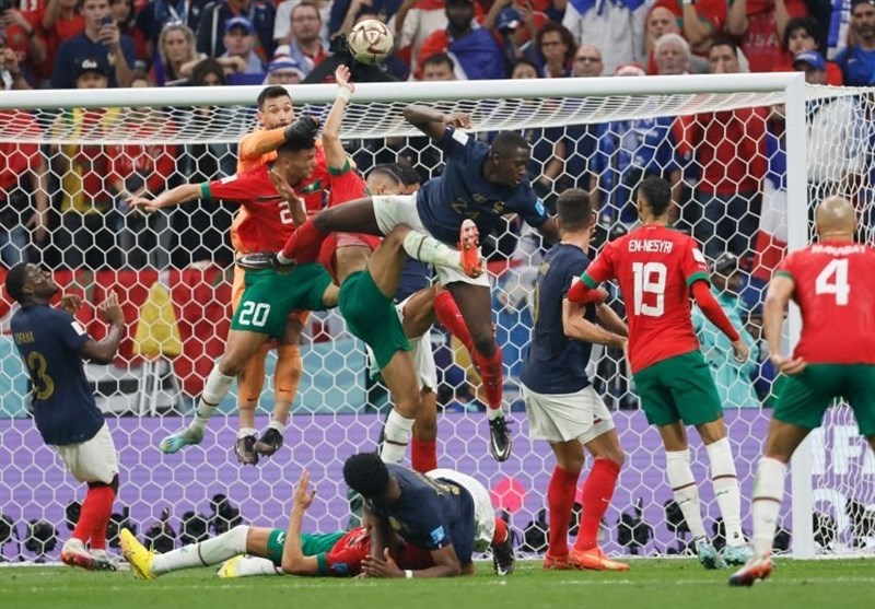 فرنسا تفوز على المغرب وتتأهل الى نهائي كأس العالم