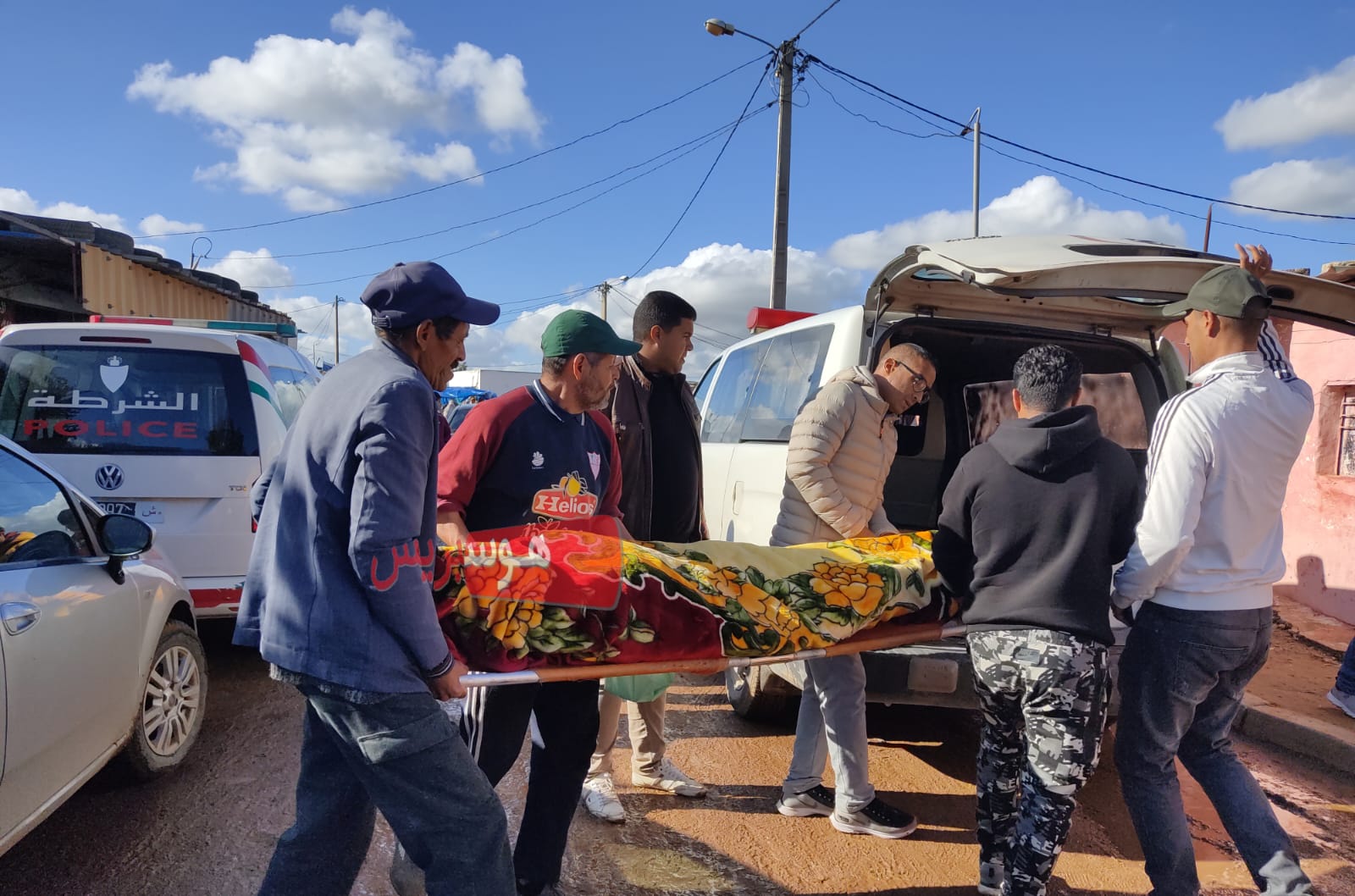 انتحار شاب بحي القرية الصفيحي بسيدي بنور 