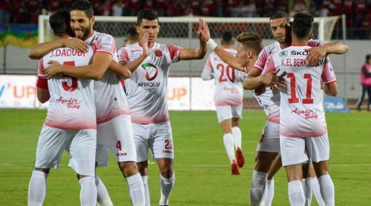 حسنية أكادير تهزم متصدر ترتيب دوري المغربي  الجيش الملكي