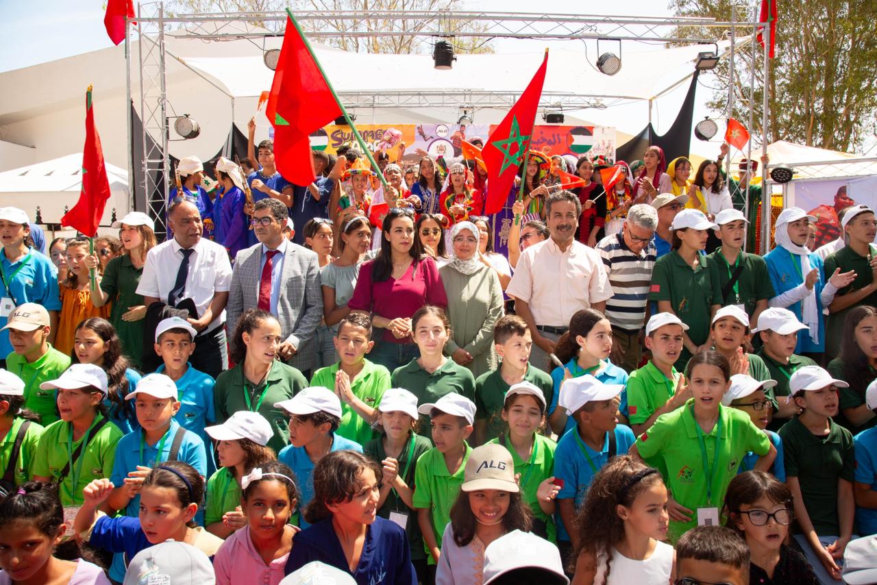 طنجة: “الغابة الدبلوماسية” تجمع أطفال القدس باخوانهم المغاربة على الوِد والمحبَّة