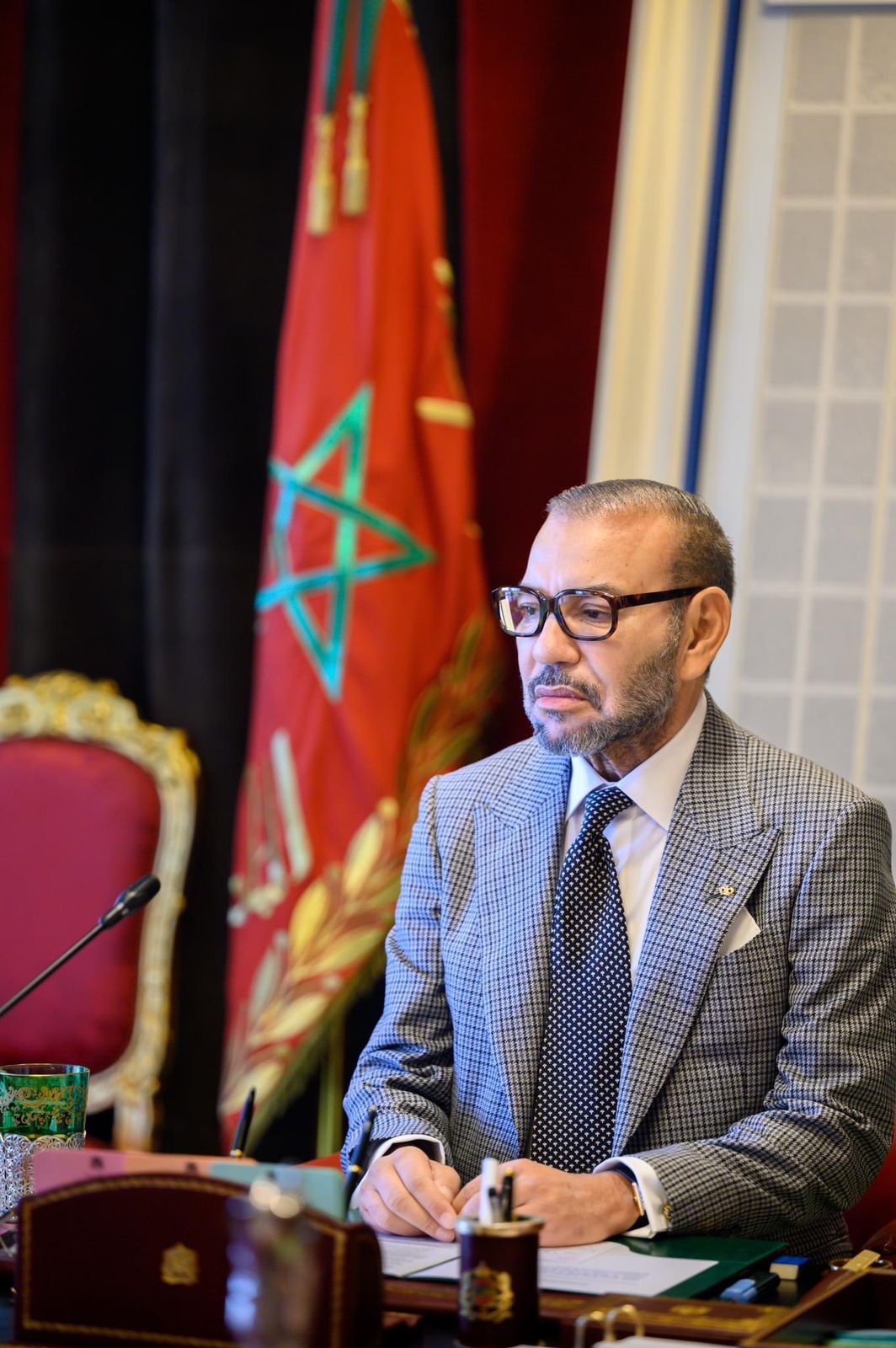 جلالة الملك يبعث برقية شكر وامتنان إلى أمير دولة قطر