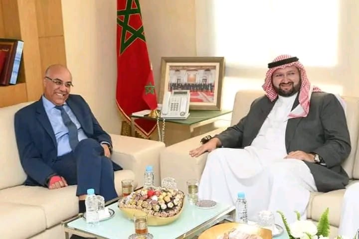 الرباط – وزير التعليم العالي والبحث العلمي والابتكار يستقبل رئيس مجلس إدارة برنامج الخليج العربي للتنمية ورئيس مجلس أمناء الجامعة العربية المفتوحة، صاحب السمو الملكي الأمير عبد العزيز بن طلال بن عبد العزيز آل سعود