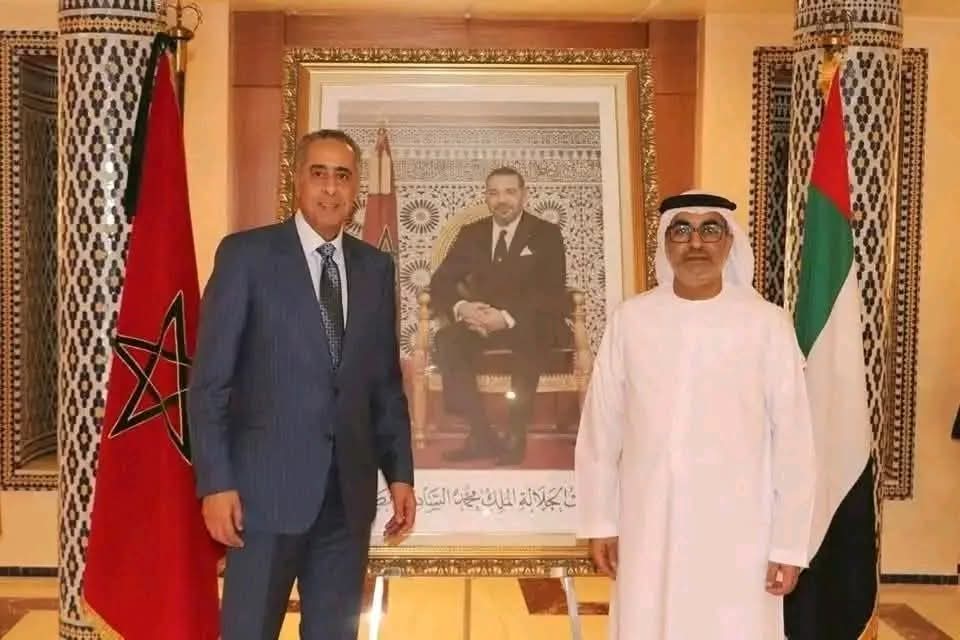 في إطار تعزيز الشراكة الأمنية بين المغرب والإمارات: عبد اللطيف حموشي يستقبل رئيس جهاز الاستخبارات الإماراتي.