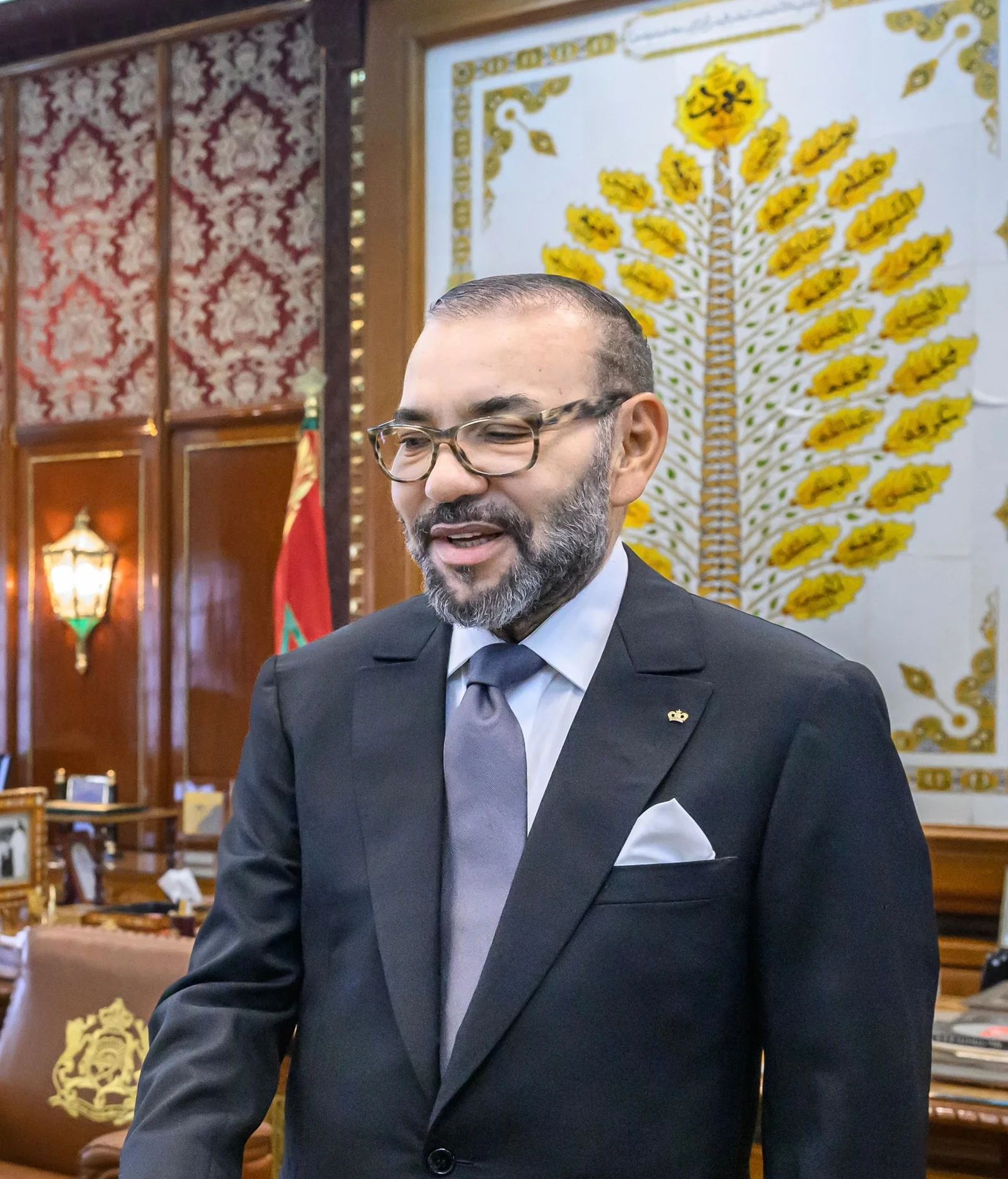 برقية ولاء وإخلاص مرفوعة إلى السدة العالية بالله بمناسبة الذكرى السادسة والعشرين لتربع جلالة الملك على عرش أسلافه المنعمين.